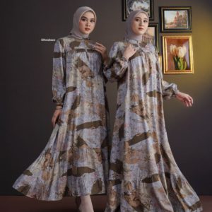 GAMIS MIDI DEWASA NADHEERA ZEETHA MIDI DRESS