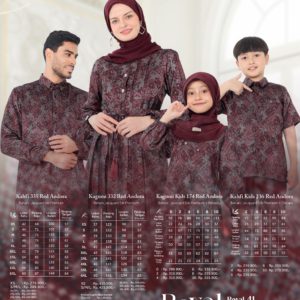 ETHICA KAGUMI KIDS 174 RED ANDORA