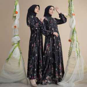 GAMIS DEWASA NADHEERA GALAXEA DRESS