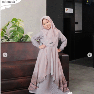 [Bundling Gamis] LUBI GA-PESONA-MOCHA-#XXL(SALE) + LUBI GA-DESIRE-BLACK-#XXL(SALE) - Paket Spesial 2in1 Gamis Anak