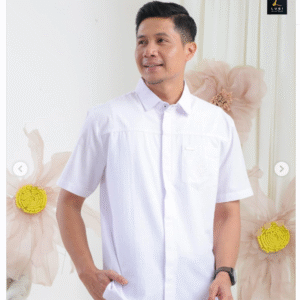 [Random] L-SPRINGCOUPLE-KOKOPJG-PUREWHITE-#M + NB-SAJADAH TAN'IM - Paket Jumatan: Sarung & Koko, Siap ke Masjid!