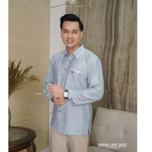 [Random] NADHEERA AMMAR KOKO LONG ICE BLUE #XXL + MYSURE HAZWAN SARUNG NEW EDITION NAVY (0) - Paket Jumatan: Sarung & Koko, Siap ke Masjid!