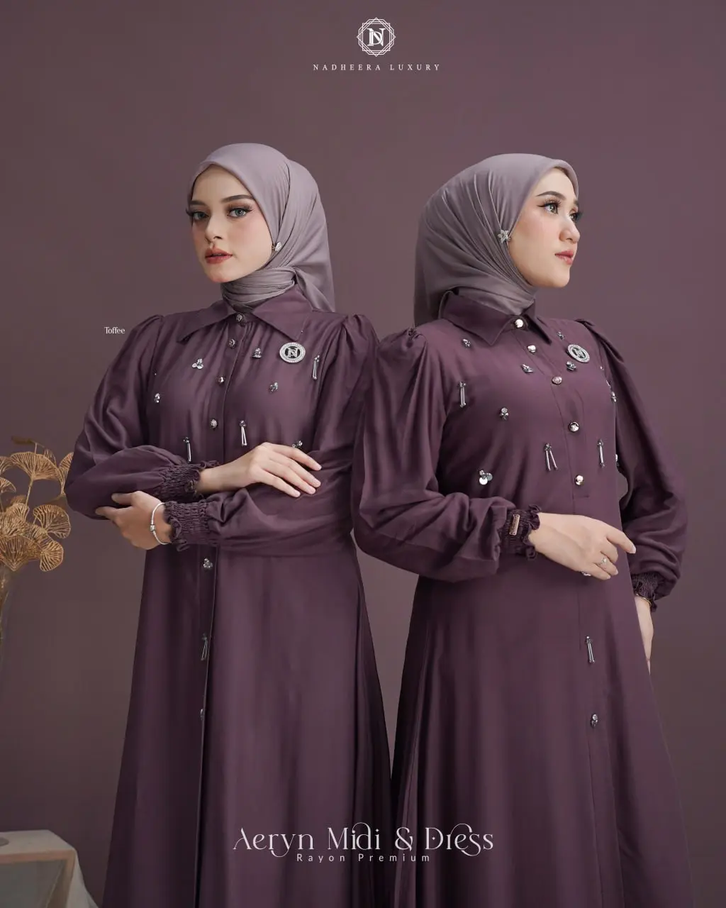 GAMIS DEWASA NADHEERA AERYN DRESS SERIES
