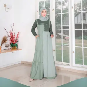 GAMIS DEWASA SEPLY MEYRA 224 COMFEY GREEN