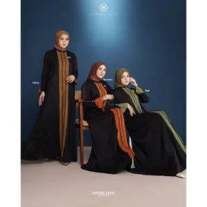 NADHEERA TARYNNA ABAYA GAMIS DEWASA