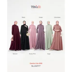NIBRAS LITE 006 GAMIS POLOS TERBARU