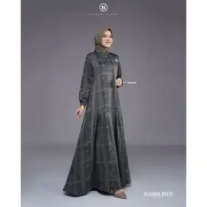 GAMIS DEWASA NADHEERA SILKANIA DRESS