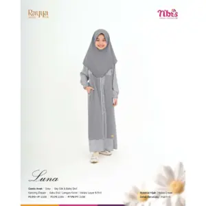 NIBRAS LUNA GAMIS ANAK RAYA SERIES 2025