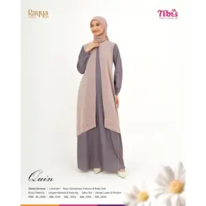 NIBRAS QUIN GAMIS DEWASA RAYA SERIES 2025
