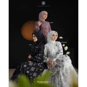 GAMIS DEWASA NADHEERA VOILANIA DRESS C