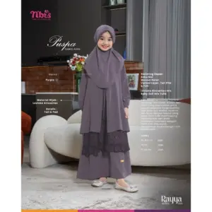 NIBRAS PUSPA GAMIS ANAK RAYA SERIES 2025