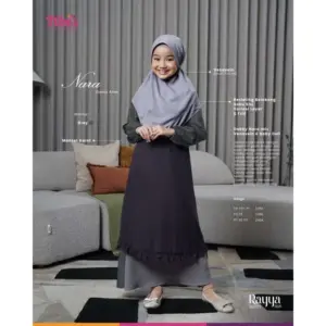 NIBRAS NARA GAMIS ANAK RAYA SERIES 2025