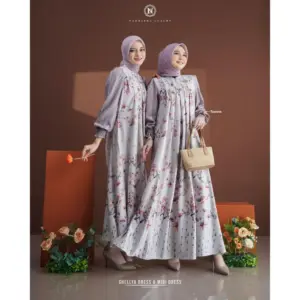 GAMIS MIDI DEWASA NADHEERA SHELLYA MIDIDRESS