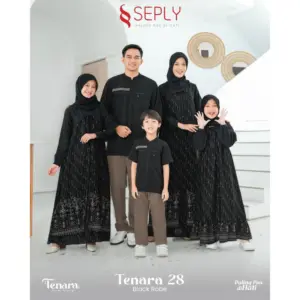 SEPLY TENARA 28 BLACK ROBE FAMILY SARIMBIT 2025