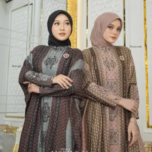 GAMIS DEWASA NADHEERA MORINE KAFTAN SERIES BIGSIZE