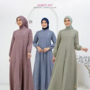 GAMIS DEWASA NIBRAS SLIMFIT 007