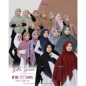 ABIKA BELLA SQUARE JAHIT TEPI