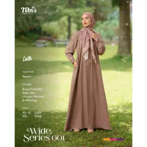 NIBRAS WIDE SERIES 01 GAMIS DEWASA