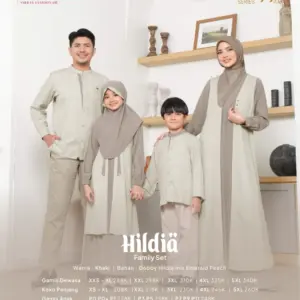 NIBRAS HILDIA KHAKI SARIMBIT RAYYA SERIES 2026