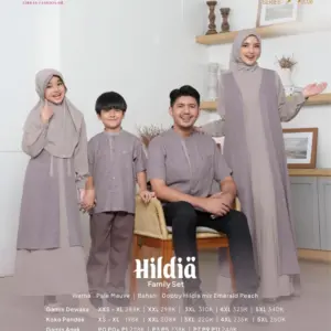 NIBRAS RAYYA HILDIA PALE MAUVE SERIES